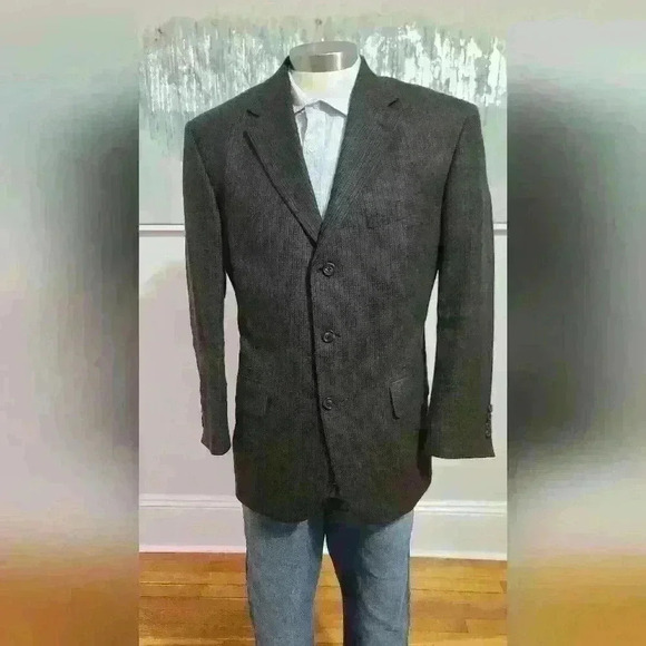 42S Nautica Mens Blazer Sport Coat Two Button Jacket 100%Wool